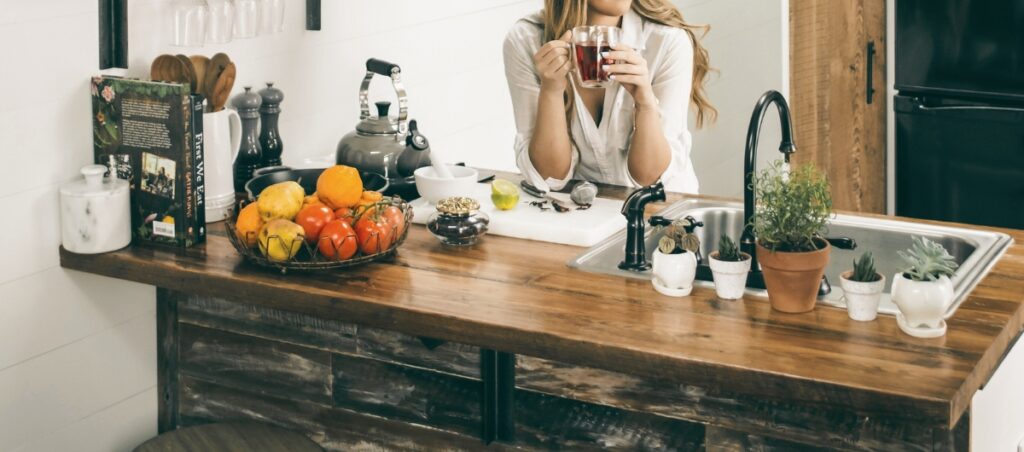plan de travail cuisine café