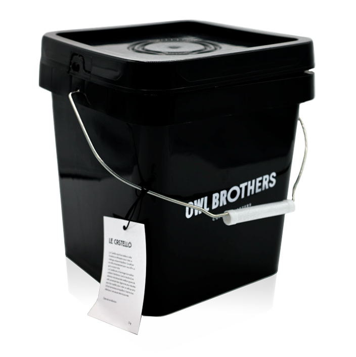Seau café grain Owl Brothers