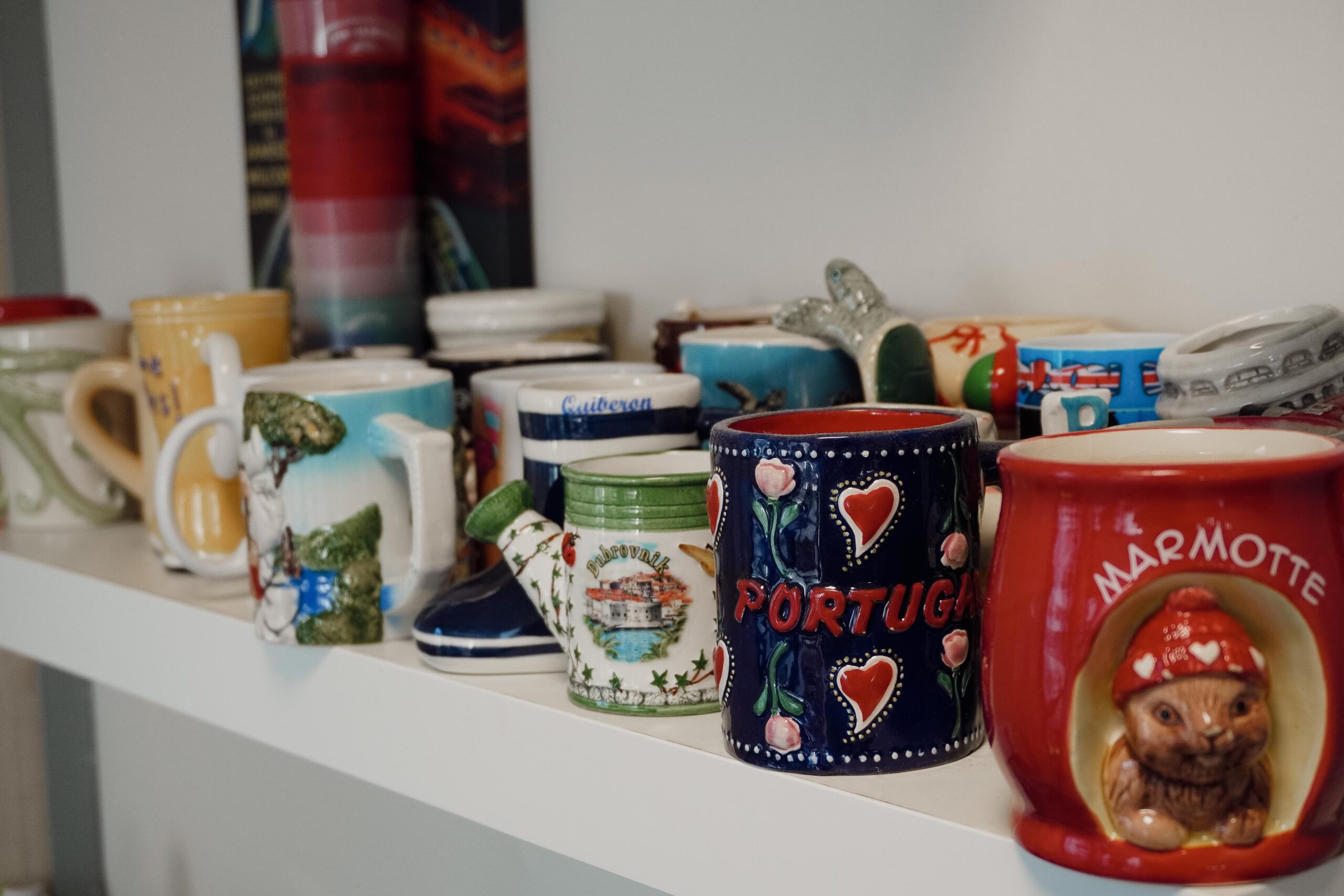 tasses café colorées