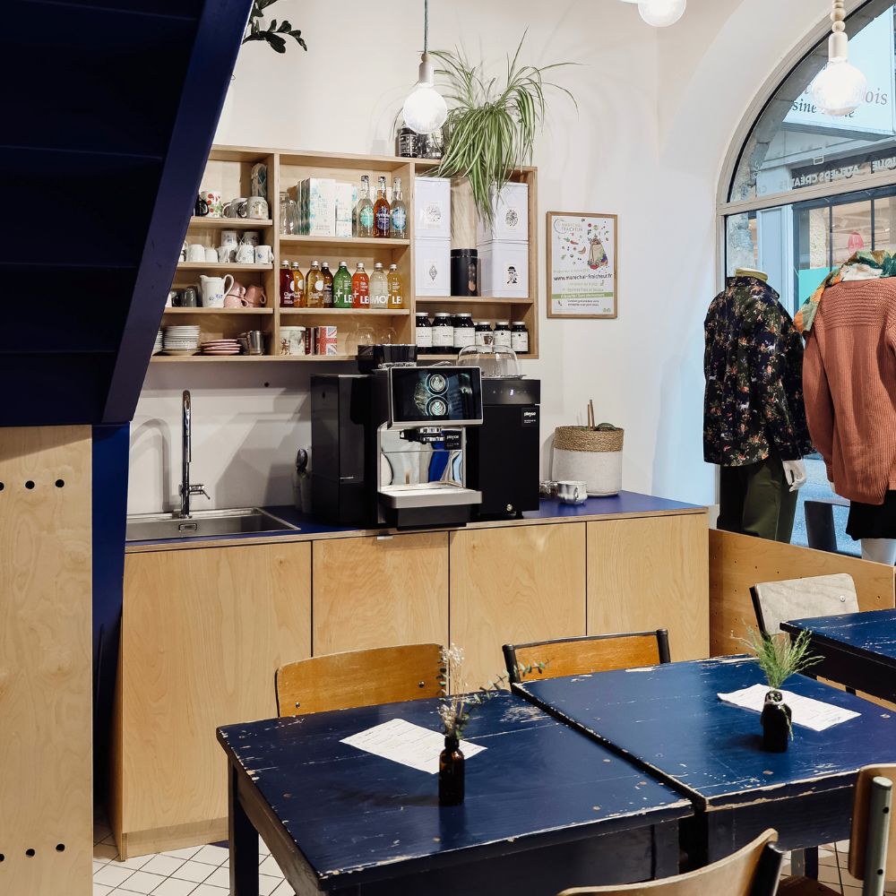 Pleyce machine café grain bureau Elin