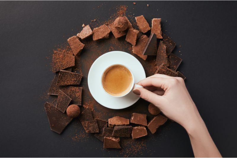 Votre résolution 2020 : boire du café et manger du chocolat !