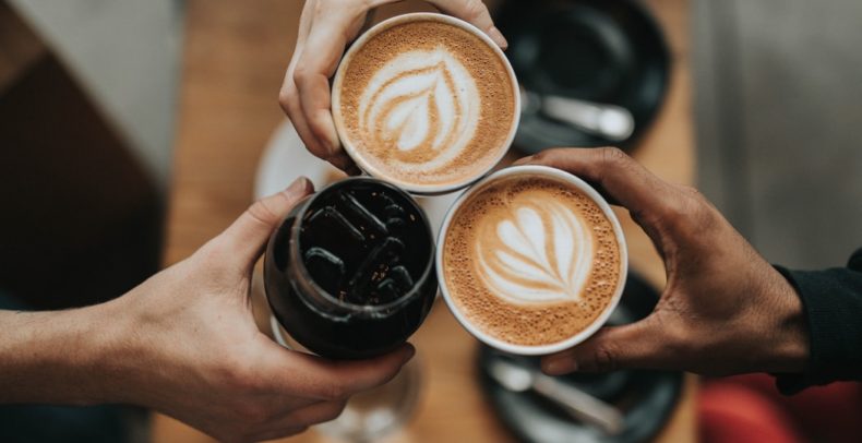 cafés dalgona coffee