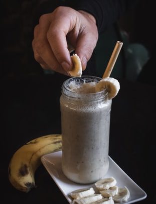 smoothie banane café chocolat
