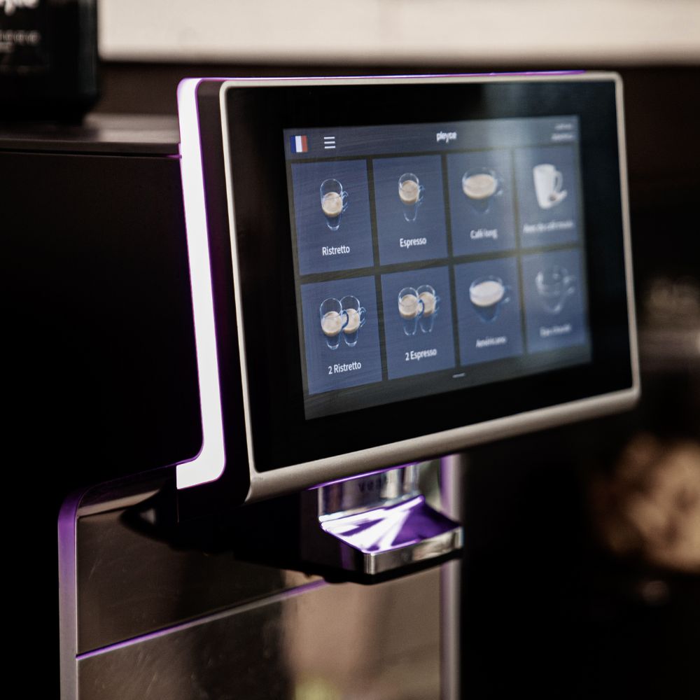 Machine café grain bureau Pleyce