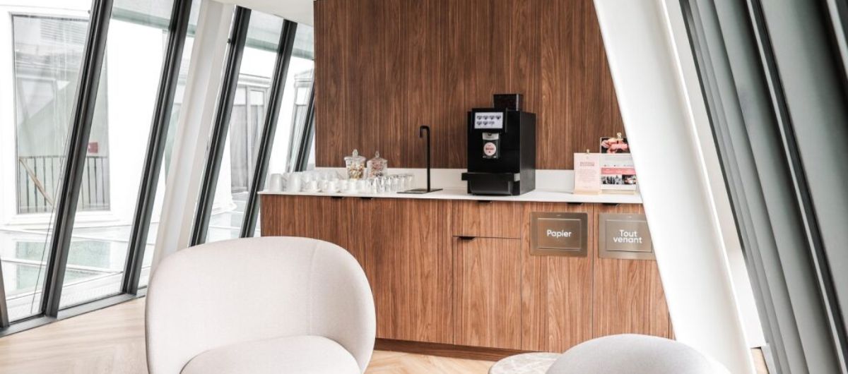 Pleyce x TaylorWessing Fontaine à eau Alta - Machine à café Janne